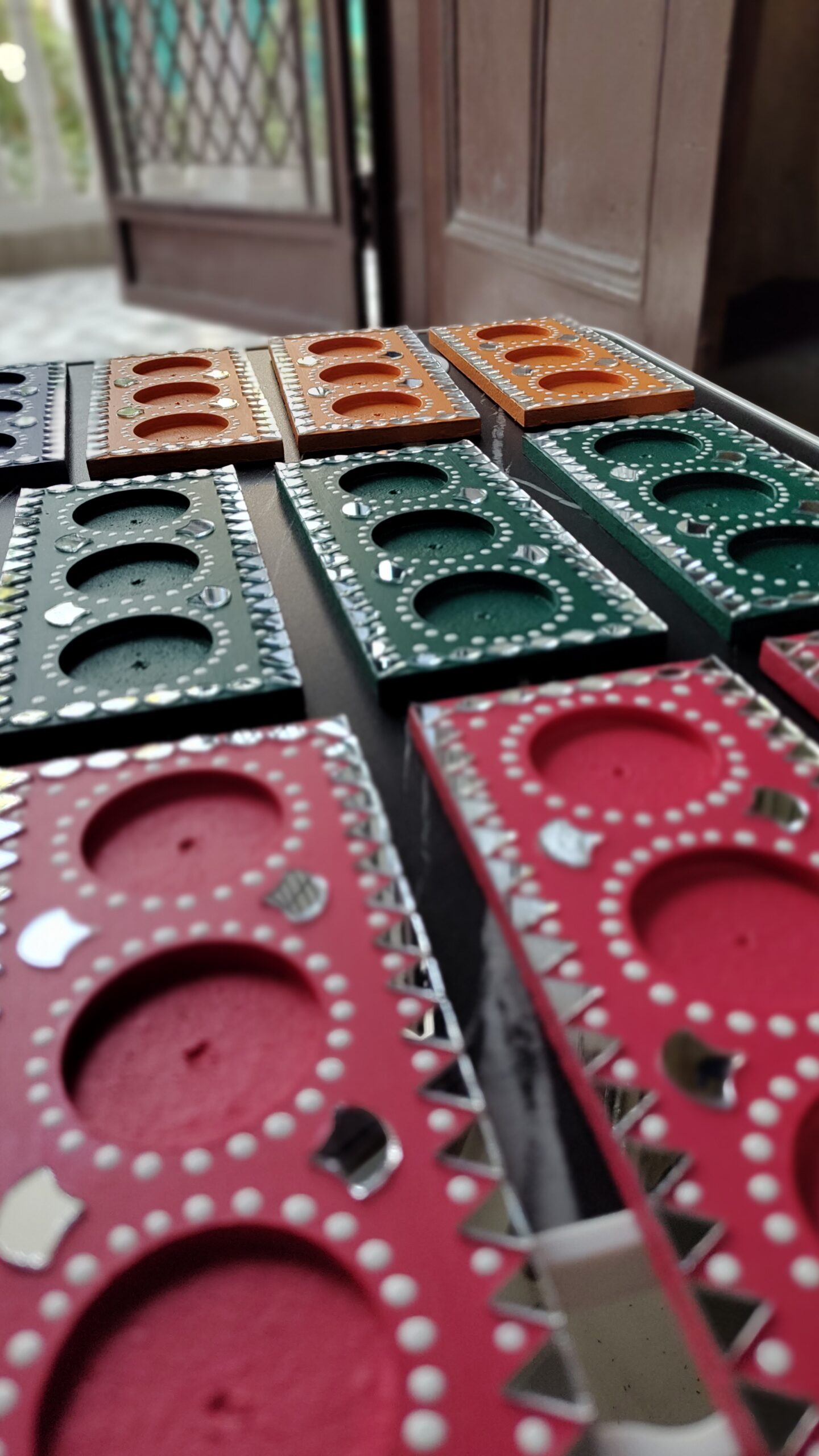 Three in One Tea Light Holder by KaushalS Creations